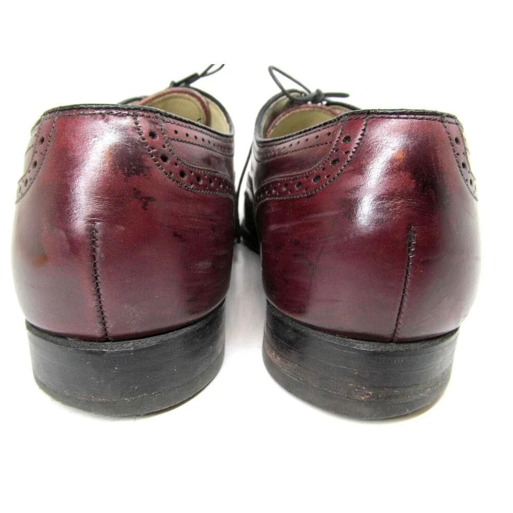 Florsheim Imperial Comfortech Brown Leather Wingtip Oxfords  US 9 D